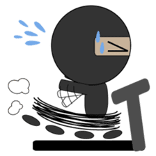 Popo the Ninja sticker #12820343