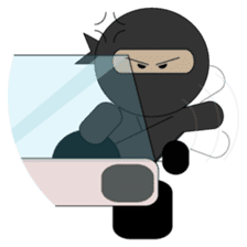 Popo the Ninja sticker #12820351