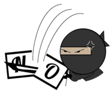 Popo the Ninja sticker #12820355