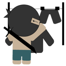 Popo the Ninja sticker #12820357