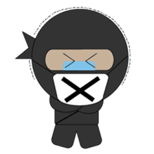 Popo the Ninja sticker #12820365
