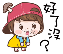 Little Red Hood Girl sticker #12821126