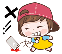 Little Red Hood Girl sticker #12821127