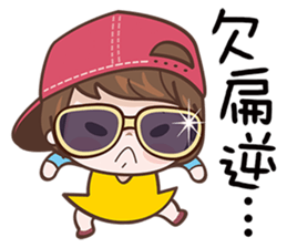 Little Red Hood Girl sticker #12821128