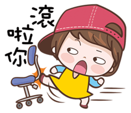 Little Red Hood Girl sticker #12821129