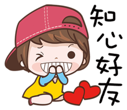 Little Red Hood Girl sticker #12821130