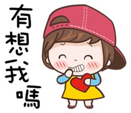 Little Red Hood Girl sticker #12821138