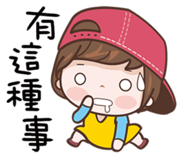 Little Red Hood Girl sticker #12821144