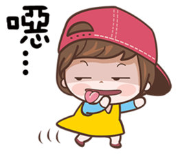 Little Red Hood Girl sticker #12821153