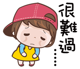 Little Red Hood Girl sticker #12821156