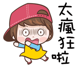 Little Red Hood Girl sticker #12821161