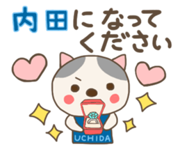 For UCHIDA'S Sticker sticker #12821685