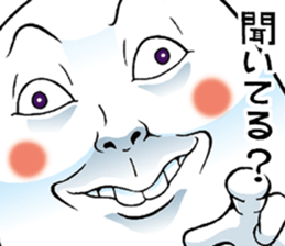 Mr.funny face [close-up] sticker #12821709