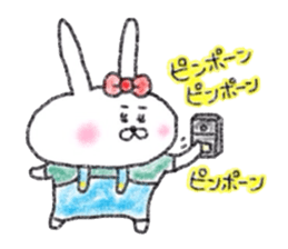 Usagijyoshi graffiti 2 sticker #12822366