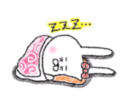 Usagijyoshi graffiti 2 sticker #12822374