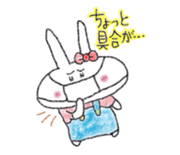 Usagijyoshi graffiti 2 sticker #12822375