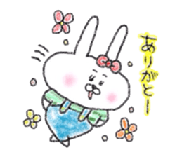 Usagijyoshi graffiti 2 sticker #12822377