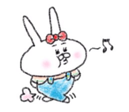 Usagijyoshi graffiti 2 sticker #12822379