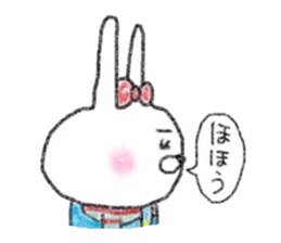 Usagijyoshi graffiti 2 sticker #12822381