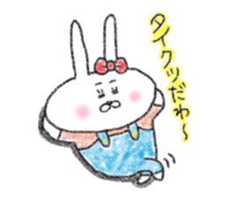 Usagijyoshi graffiti 2 sticker #12822382