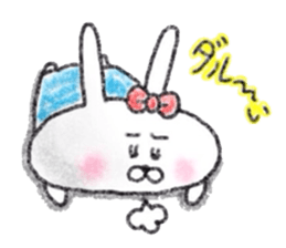 Usagijyoshi graffiti 2 sticker #12822383