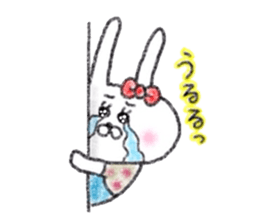 Usagijyoshi graffiti 2 sticker #12822392