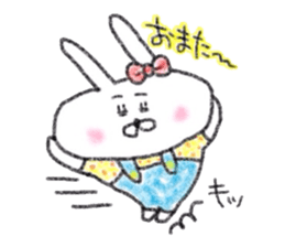 Usagijyoshi graffiti 2 sticker #12822394