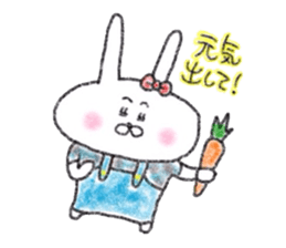 Usagijyoshi graffiti 2 sticker #12822397