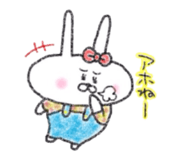 Usagijyoshi graffiti 2 sticker #12822398