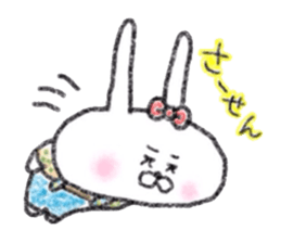 Usagijyoshi graffiti 2 sticker #12822399