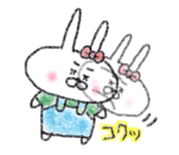 Usagijyoshi graffiti 2 sticker #12822402