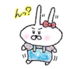 Usagijyoshi graffiti 2 sticker #12822403