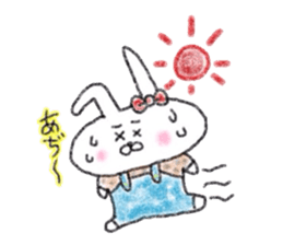 Usagijyoshi graffiti 2 sticker #12822405