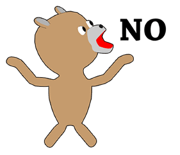 Stuffed Bear Episode 1 sticker #12822408