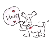 wire fox terrier 2 sticker #12822503