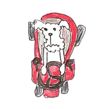 wire fox terrier 2 sticker #12822518
