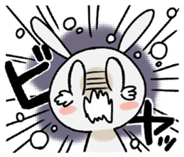 child rabbit:cloud sticker #12822682