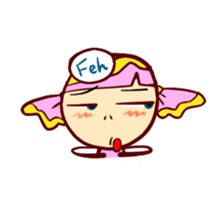 Pink Candy 'Lucy'2 sticker #12822891