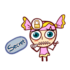 Pink Candy 'Lucy'2 sticker #12822895