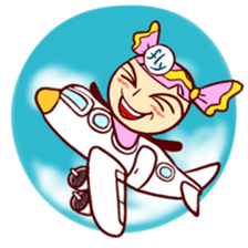 Pink Candy 'Lucy'2 sticker #12822900