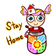 Pink Candy 'Lucy'2 sticker #12822909