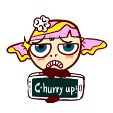 Pink Candy 'Lucy'2 sticker #12822916