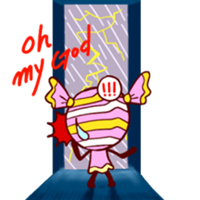 Pink Candy 'Lucy'2 sticker #12822918