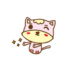Sweet Potato Cat sticker #12823328