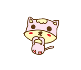 Sweet Potato Cat sticker #12823331