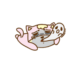 Sweet Potato Cat sticker #12823338