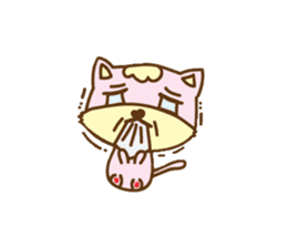 Sweet Potato Cat sticker #12823348