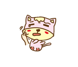 Sweet Potato Cat sticker #12823353