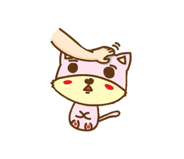 Sweet Potato Cat sticker #12823357