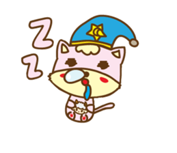 Sweet Potato Cat sticker #12823363